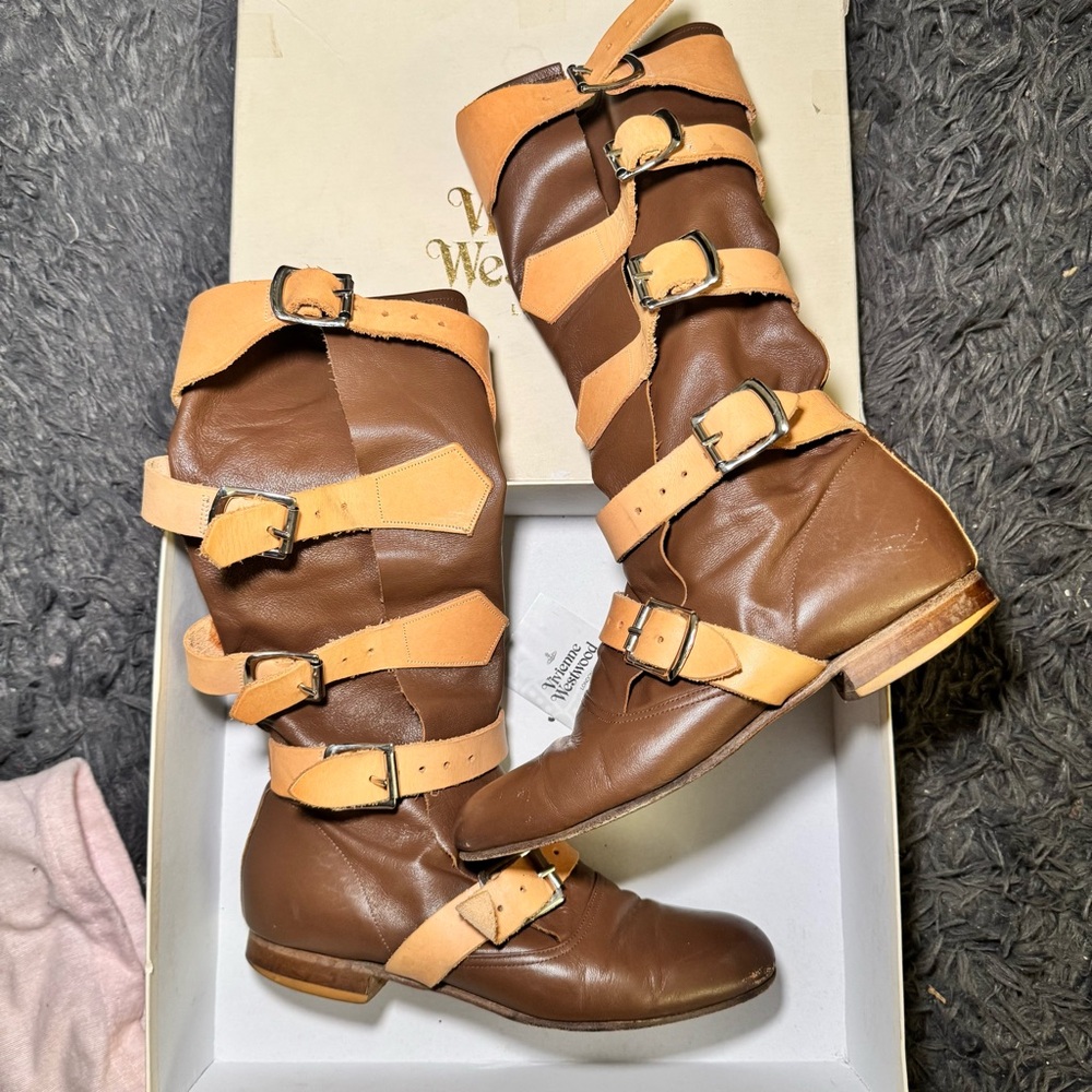 Vivienne Westwood Pirate Boots – Size UK 4 / EU 36 / US 5.5/6